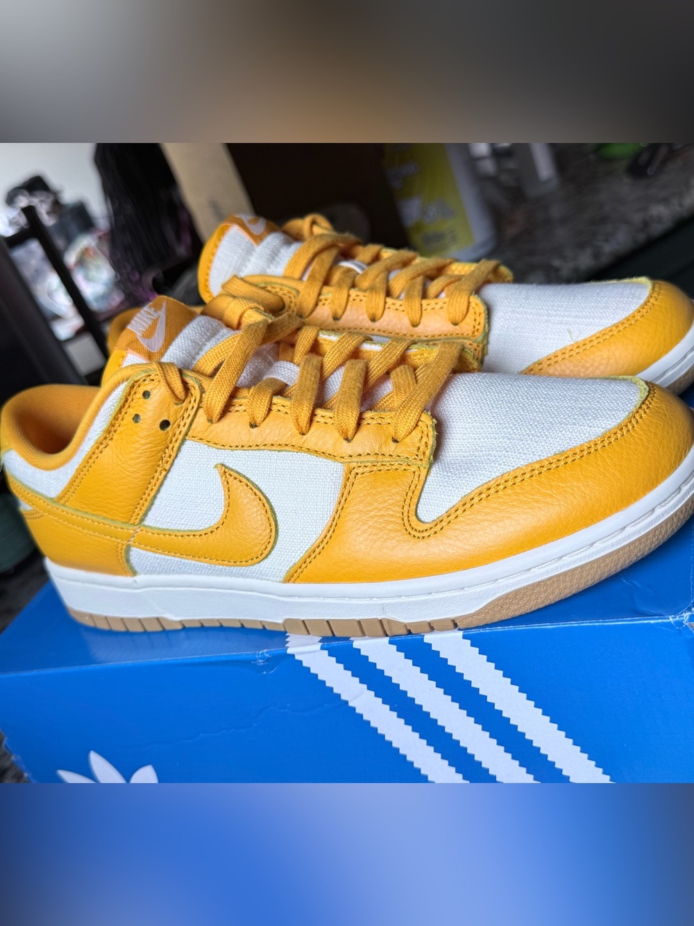 Nike Dunk Low Retro Premium University Gold